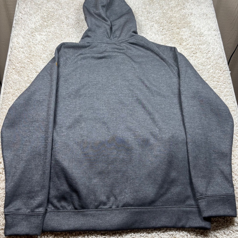 Stadium Athletics West Virginia Mountaineers Mens XL Gray Embroidered Hoodie - Picture 6 of 6